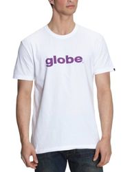 Globe BRANDED SS Tee t-shirt Homme Blanc M