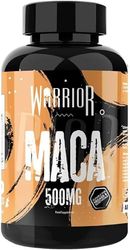Warrior Maca - Natural Root Extract - Vitamin B2 - Libido Enhancer Supplement (60 Tablets)