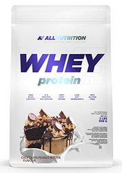 ALLNUTRITION WPC Whey Protein Concentrate with Branched Amino Acids - Low Fat Protein Powder for Muscle Mass Boost & Post Workout Recovery - 908g - Chocolate Peanut Butter