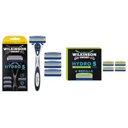Wilkinson Sword Hydro Sensitive Razor for Men - 1 Razor + 11 Blades