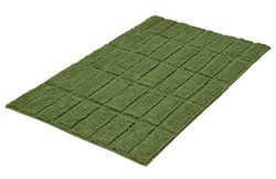 Kleine Wolke Tapis de Bain Tiles, 70 x 120 cm, Forest