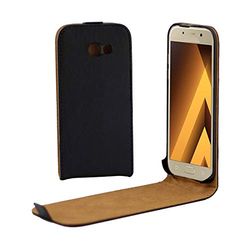Carcasa de telefono for Galaxy A5 (2017) / A520 Funda Protectora de Cuero con Tapa Vertical