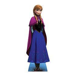 Star Cutouts Ltd Official Disney Franchise Cardboard Cutouts of Anna (Frozen) (Star Mini) SC900, Solid, Regular