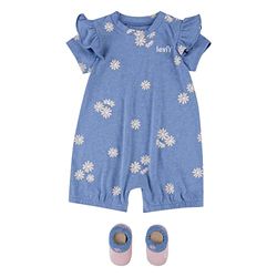 Levi's Kids Baby Meisjes Overall, ENGELSE MANOR WARMTE ER, 12 Maanden