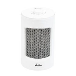 Jata JCTC1930 Keramische ventilatorkachel, energiebesparend, 1200 W, oscillerend, met instelbare thermostaat, 2 modi: 600-1200 W, compact: 13 x 13 x 23 cm, maximale veiligheid