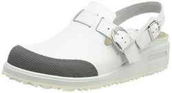 Berkemann X-Pro-maxor Zapatillas de Estar por casa con talón Abierto Unisex Adulto , Blanco (Weiß) , 43 1/3 EU