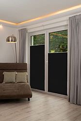 Klemmfix K-home plissado, cor antracite, tamanho 75 x 210 cm