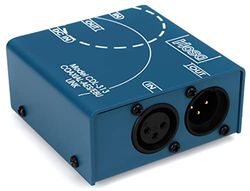 Hosa CDL-313 Coaxiaal-SPDIF naar AES-EBU Link - Converter Coaxiale Data Link AES/EBU (XLR) naar S/PDIF (RCA) (Opgeheven door fabrikant)