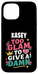 KASEY Personalized Women's Gift Custom KASEY Case for iPhone 15