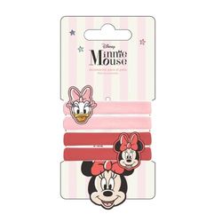 Cerda Accessori Capelli Elastico 4 Pezzi Minnie 6.5 X 12.5 X 0.1 Cm