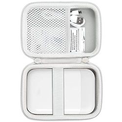 Khanka Funda Rígida Compatible con la Mini Impresora fotográfica Liene 2x3 (Blanca, Sólo Funda)
