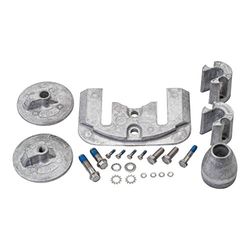 Quicksilver 888761q04 Aluminum Anode Kit-Mercruiser Bravo III Drives, Prodotto Marino Unisex, Non specificato, Unspecified