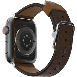 OtterBox Correa de Reloj Symmetry Cactus Leather para Apple Watch 45/44/42mm, Correa de Tacto Suave y Resistente al Desgaste para Apple Watch, Marrón