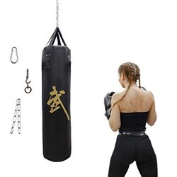 FFitness SACCO DA BOXE KICK BAG BOXING SAND BAG BOXE | SACCA PIENA 25 KG DA ALLENAMENTO ADDESTRAMENTO MMA ADULTO