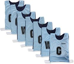 Mitre Netball, conjunto reversível de treino profissional, conjunto de 7
