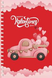 Vintage Love Ride Notebook: Journals for Writing Women, Men, and Kids for Note Taking Diary