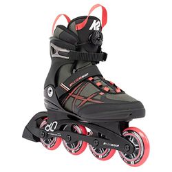K2 Skates dam Inline Skates ALEXIS 80 BOA, grå – koral, 30G0317.1.1.090