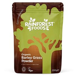 Rainforest Foods Organic NZ Barley Grass Powder 200g