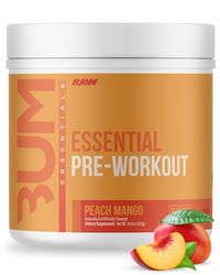 Raw Essential Pre-Workout Peach Mango 30 Servings