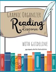 Reading Response Graphic Organizer with Guideline: This guided reading respond journal template, Book review, Book report, for 2nd, 3nd and 4th grade