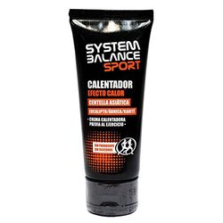 Crema riscaldante 100 ml System Balance Sport. Riscaldamento sportivo. Centella Asiatica, Eucalipto, Arnica, Pepe Nero e Karite. Prepara i Muscoli prima dell'esercizio.