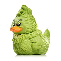 TUBBZ Boxed Edition Dr Seuss Grinch samlarobjekt vinyl gummi anka figur - officiella Grinch-varor - TV, filmer och TV-spel