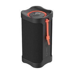Skullcandy Terrain Wireless Enceinte Bluetooth Portable, Étanchéité IPX7, 14 Heures d’Autonomie, Stéréo True Wireless, Sangle Intégrée pour se Déplacer et Utiliser en Extérieur - Noir
