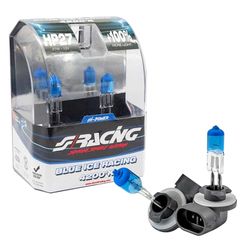 Simoni Racing BIR/HP27 Kit Lampadine Blu Ice Racing, lampadine Alogene Con omologazione ECE-R37, 700 lm 4200°K