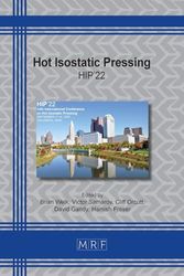 Hot Isostatic Pressing: HIP'22 (38) (Materials Research Proceedings)