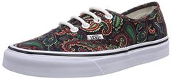 Vans U Autentiska (PAISLEY) BISON Unisex vuxen sneakers, Svart Paisley Bison Eh4-42 EU