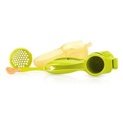 Nuby ID5436 Garden Fresh frukt penslar, gul
