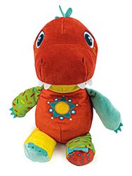 Clementoni Mi Pequeño Dino Hablando con Música, Juguete Educativo para Niños A Partir de 6 Meses (17847)