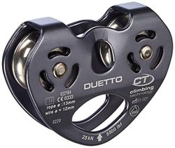 Climbing Technology Duet Double Pulley, Grey