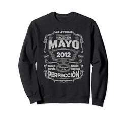 Mujer Leyendas Mayo 2012 Hombre Mujer 12 Años Cumpleaños Sudadera