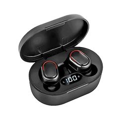 Bluetooth hoofdtelefoon, 2023 draadloze in-ear hoofdtelefoon, bluetooth met led-display, knopbediening, hifi-stereo, 25 uur speeltijd met microfoon, voor werk en studie