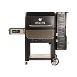 Masterbuilt® Gravedad Series™ 1050 Digitales Barbacoa Parrilla + Fumador en Negro