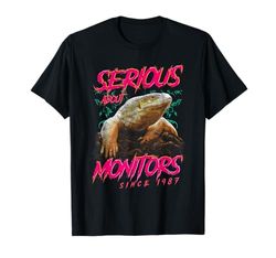 Serio sui monitor di Savannah dal 1987 Maglietta