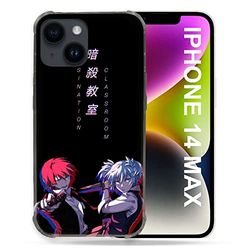 Beschermhoes compatibel met MagSafe voor iPhone 14 Pro (6.1) Manga Assassination Classroom Duo