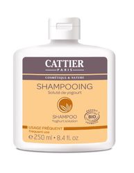 Cattier Shampoo, Yogurt Solution, Daily Use, Organic, 250 ml Pack of 2