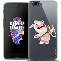 Beschermhoes voor 5,5 inch, OnePlus 5, ultradun, konijntje Crétin