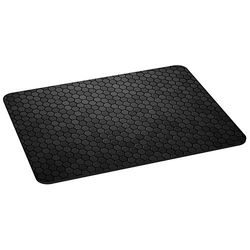 PEDEA Gaming and Office Mouse Mat - 350 x 280 mm - with Stitched Edges and Non-Slip Base - First One