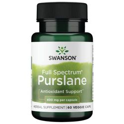 Swanson Full Spectrum Purslane 400mg, 60 Vegetarian Capsules