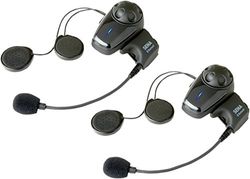 Sena SMH10 Auricular Bluetooth e intercomunicador para motociclos, embalagem dupla