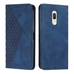 KOUYI Case Compatibel met Huawei Mate 10 Lite/Nova 2i, Flip case lederen portemonnee-hoes met standaard en voor Huawei Mate 10 Lite/Nova 2i（Blauw）