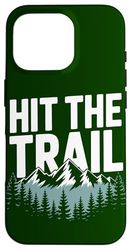 Hit The Trail I Trail Runner Case for iPhone 16 Pro