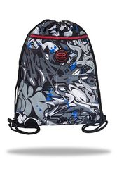 Coolpack Green Street Art, sporttas met trekkoord, uniseks, kinderen, eenheidsmaat, Meerkleurig, Eén maat