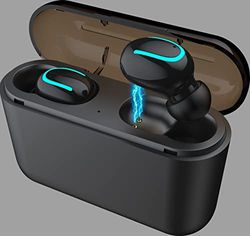 Bluetooth-hoofdtelefoon met oplaadbox voor Huawei Mate 10 Pro smartphone, draadloos, in-ear hoofdtelefoon, waterdicht
