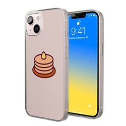 Bonateks, Custodia stampata digitale, compatibile con iPhone 14, custodia per cellulare, custodia protettiva, antiurto, silicone, flessibile, trasparente