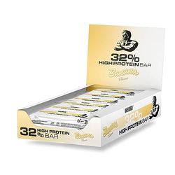 Weider 32% High Protein Bar (12x60g) Banana Flavour. Chocolate Coated Bar with High Protein Content. Muscle Building & Maintenance Support. Ideal Before or After Training. Delicious Tastes