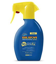 Bilboa Bimbi Trigger Solar Niños con protección SPF 50+, fórmula antiarena, resistente al agua y antiquemaduras, dermatológicamente probado, 250 ml